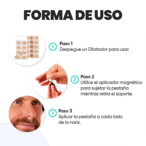 Bandas Nasales Magnéticos